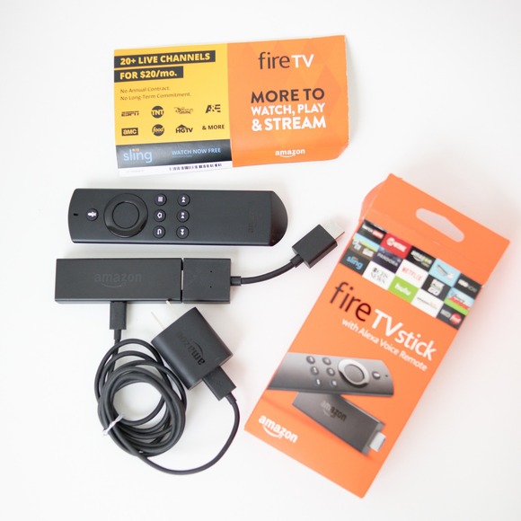 Amazon Other - Amazon Fire TV Stick LY73PR Media Player Alexa Voice Remote 2nd Gen HDMI Dongle